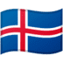 🇮🇸 flag: Iceland display on Google